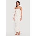 thumbnail image 2 of Women's Floral Lace Overlay Maxi Pencil Skirt, 2 of 4