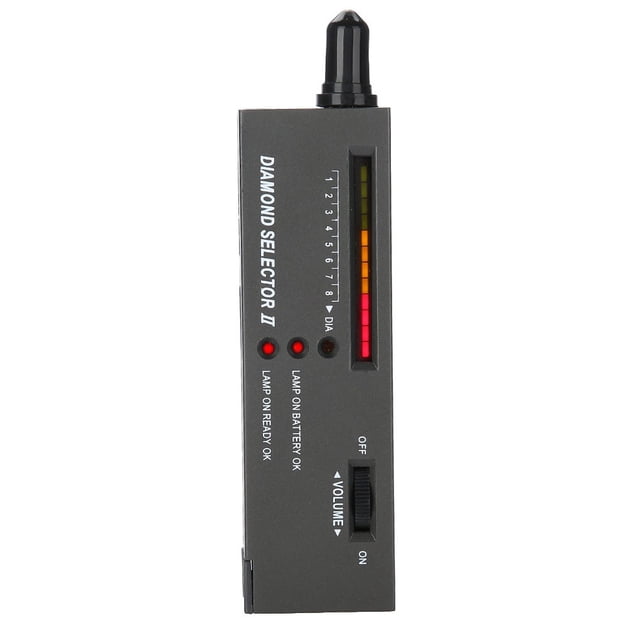 Scienceny Probador electrónico de diamantes de imitación, pluma de prueba de dureza de joyería de 9V, Selector de prueba de bolsillo portátil, equipo Suministros de soldadura Scienceny TO009857-00