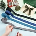 thumbnail image 2 of 27.35 Yards(25 m) Velvet Ribbon 5 Colors Garment Accessories DIY Wrapping Crafts 25mm Wide for Wedding Ornaments Christmas Decoration Floral Bouquets, 2 of 6