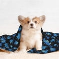 thumbnail image 4 of Yiaed Blue Octopus Print Dog Blankets-Cat Blanket Washable for Couch Protection,Puppy Blanket, Soft Plush Reversible Throw Furniture Protector-, 4 of 8