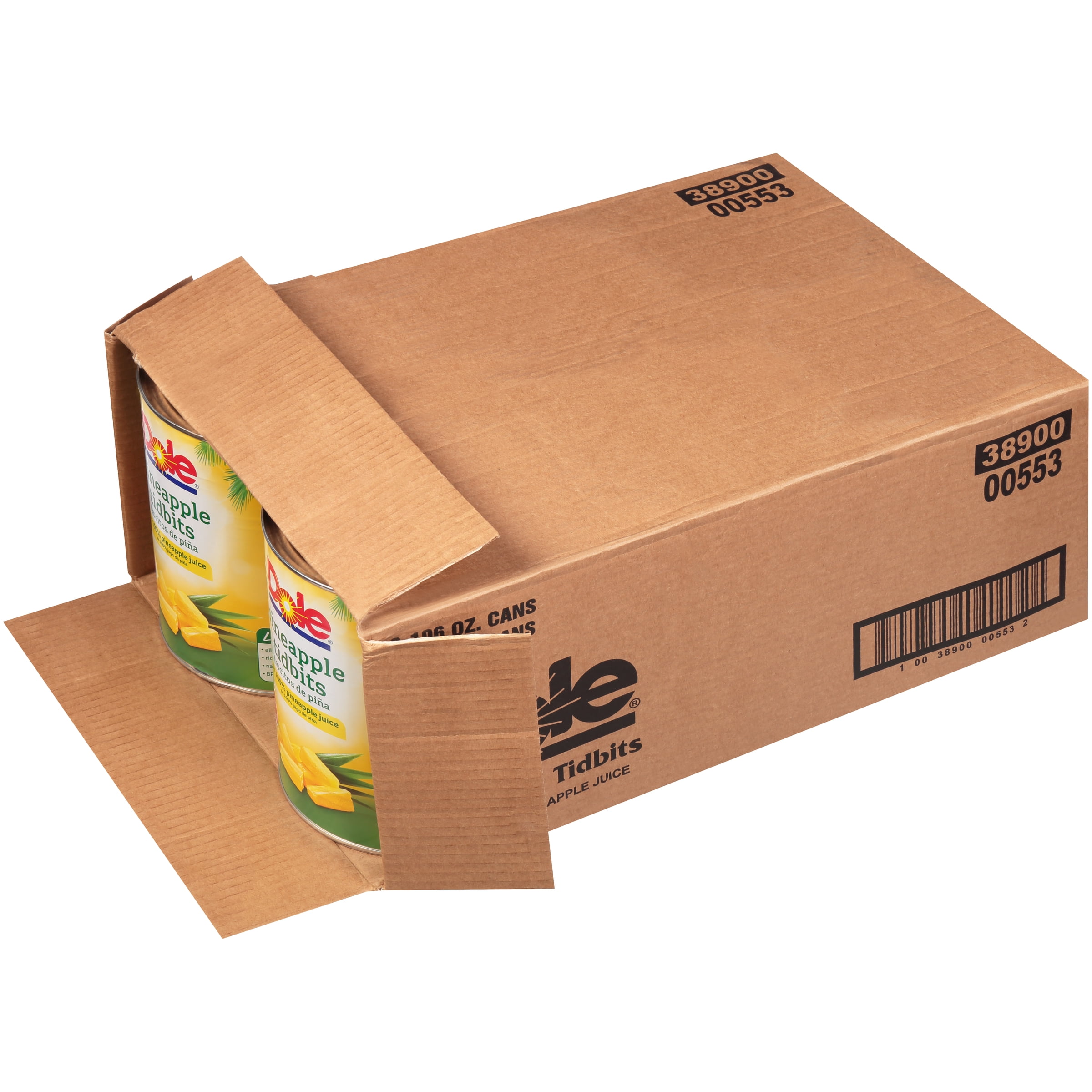 Dole Pineapple Tidbits in Juice 106 oz Can, 106 oz - Case of 6