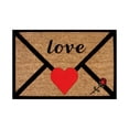 thumbnail image 1 of zhangmingg Envelope Design Heart Shaped Area Rug Soft Floor Mat for Valentine's Day Anniversary Wedding Bedroom, 1 of 6