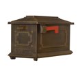thumbnail image 6 of Outdoor Letter Holder Kingston Curbside Mailbox with Ashland Mailbox Post Unit - Copper, 6 of 7