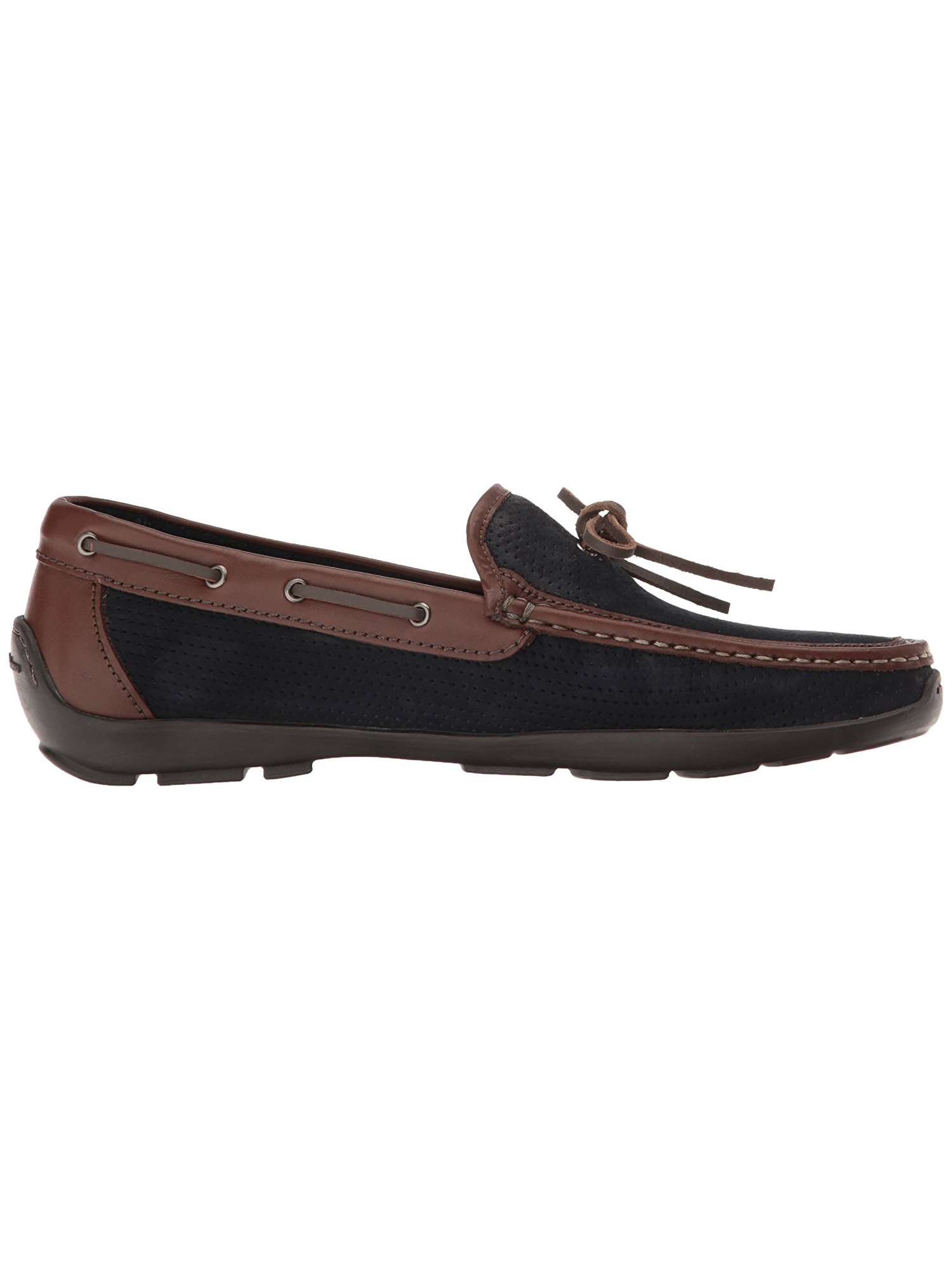 Odinn Slip-on Moccasin Boat Shoe (Navy 