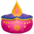 thumbnail image 1 of Airblown Inflatables Diya Diwali Yard Decor 29.92 in x 29.13 in x 29.92 in 1.58 lb, 1 of 5