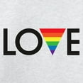 thumbnail image 3 of CafePress - LOVE Gay Pride Long Sleeve T Shirt - Unisex Cotton Long Sleeve T-Shirt, 3 of 4