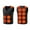 Black coat for women, variant on Usmixi 2025 Heated Vest for Women Winter Unisex Heated Jacket Winter Outdoor 16 Electric Heating Area Sleeveless Vest Open Front Solid Plus Size Heated Coat Outwear with Pocket