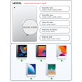 thumbnail image 2 of Keyboard Case for iPad th Generation Backlit Wireless Detachable Folio Cover with Pencil Holder for iPad th/th/th Gen . iPad Pro .” & iPad Air rd Gen, 2 of 7