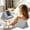 Gray-GY, variant on MMJ Reading Pillow with Tablet Stand Multi Angle Adjustable for Bed Sofa Travel 11.2x9.3x7.5in