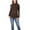Americano, variant on Women's Casual Solid Mock Neck Long Sleeve T-Shirt Top