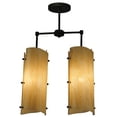 thumbnail image 2 of Meyda Tiffany 127656 Vortex 2 Light 16" Wide Linear Pendant - Custom, 2 of 5