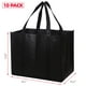 thumbnail image 2 of Bolsas de supermercado reutilizables DIOMMELL extra grandes 10 negras, 2 of 7