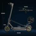 thumbnail image 6 of AOVOPRO ESMAX 500W 10' Foldable Electric Scooter for Adults with Air Tire and Dual Shock Absorption, Dual Braking UL2272, 6 of 9