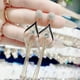 thumbnail image 5 of HomeKingdee Diamond Geometric Long Tassel Earrings - Romantic Bohemian Style Lightweight Luxury Earrings for Women, Ideal for Weddings, Parties and Daily Wear, 5 of 5