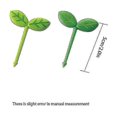 thumbnail image 5 of 8pcs Fruit Fork, Food Picks For Kids, Cute Mini Leaf Food Picks For Bento Box Reusable Fun Bento Dcor, 5 of 5