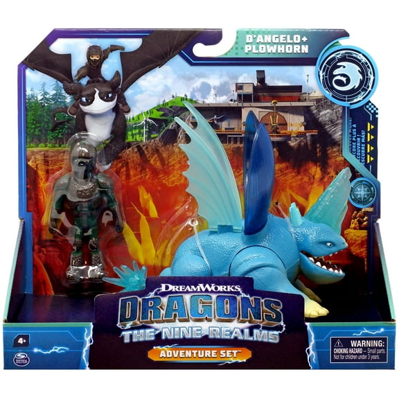 Dragons Adventure Set D'Angelo & Plowhorn Action Figure (Version 2)