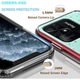 thumbnail image 3 of Compatible with Xiaomi Redmi 10C Case Glitter Clear Sparkly Cases Shockproof Xiaomi Redmi 10C Phone Case for Women Silicone Cute Slim Bling Protective Case (Green), 3 of 14