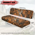 thumbnail image 7 of Yuyamidu Camo Deer UTV Seat Cover Set of 2 Maple Leaves UTV Accessories Seat Covers Compatible with Kawasaki Mule 3000 3010 3020 Heavy Duty Split Seats Covers Protection Accessories, 7 of 7