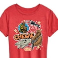 thumbnail image 3 of Star Wars - Chewie Stickers - Women's Short Sleeve Classic Fit Tee, 3 of 5