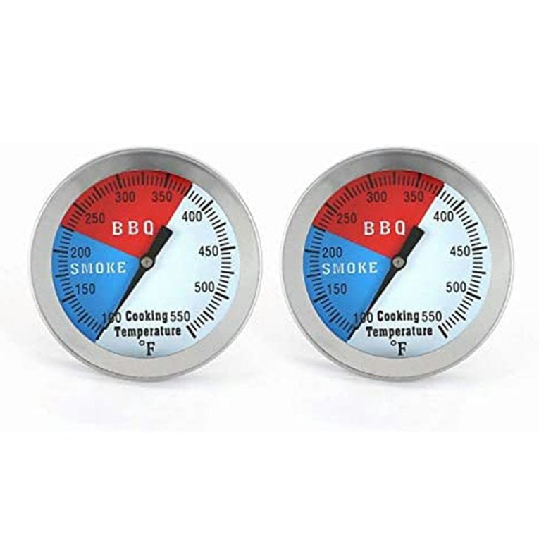 Temperature Thermometer Gauge Barbecue BBQ Grill Smoker Pit Thermostat p l 