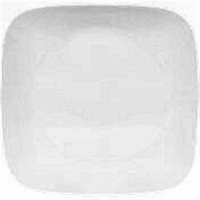 106996 WHT Assiette à Déjeuner Carrée de 6 Boîtes