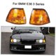 thumbnail image 3 of Corner Light Lens Replacement Yellow Amber Indicator Lamp Replacement For Side Corner Signal Light Fit For BMW E36 3 Series 1992-1998, 3 of 5