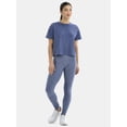 thumbnail image 2 of Athletic Works Women's ButterCore Cropped Tee with Short Sleeves, Sizes XS-XXXL, 2 of 6
