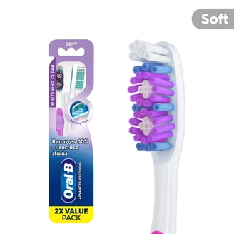 Oral-B Toothbrush Pro Whitening, Soft, 6 Count - Walmart.com