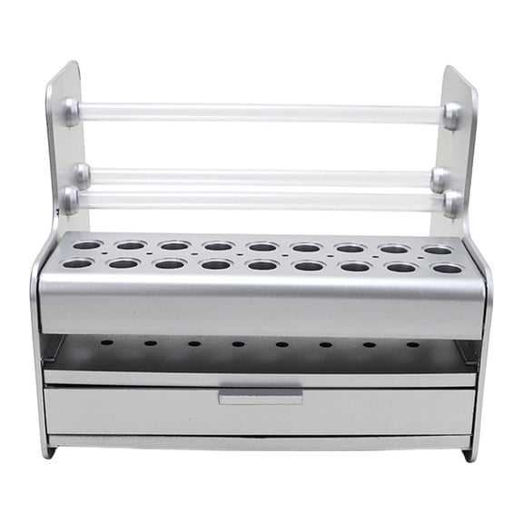 Kuntesetty Tool Storage Rack Screwdriver Holder Heavy Duty Tool Organizer Screwdriver Storage Display Rack for Office Workbench Workshop Silver