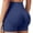 Navy, variant on IWRICH Women's Workout Impact Yoga Shorts Scrunch Lifting Gym Seamless Booty Biker Tights Yellow XL