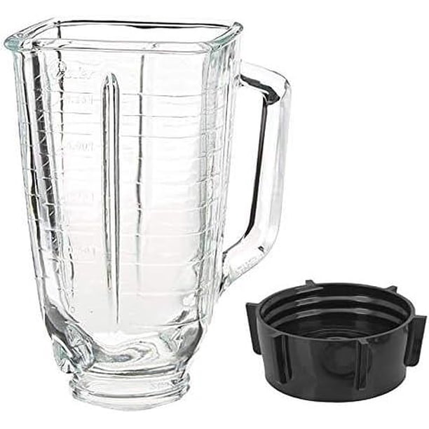 Jarra batidora de vidrio con tapa cuadrada de 1,5 l que reemplaza a la pieza 004954-011-090