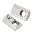 thumbnail image 1 of Unique Bargains Roll-In Spring M8 T Nut, Roll Ball Elastic Nuts for 4040 Series Aluminum Extrusion Profile, 4 Pcs, 1 of 5