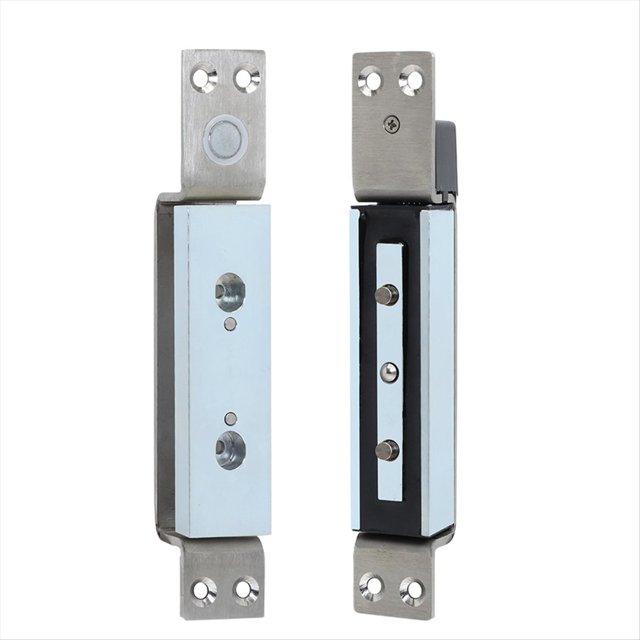Cerradura Electromagnética de Corte Integrada. Cerradura Magnética Eléctrica Oculta con Retardo de Tiempo para Sistemas de Control de Acceso.
