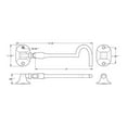 thumbnail image 2 of deltana british style cabin hook, 2 of 2