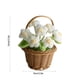 thumbnail image 3 of Regalos Del Día de San Valentín Simulación Hecha a Mano Cesta de Flores Artificiales Mini Cesta de Flores Del Día de San Valentín las Flores Artificiales Son el Regalo Perfecto O la Decoración Decorat, 3 of 6