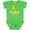 Apple Green, variant on Inktastic Key West Florida Orange in Heart Boys or Girls Baby Bodysuit