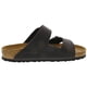 thumbnail image 2 of Sandalia Birkenstock Arizona Soft Footbed para mujer, color negro, 39EU, 2 of 3