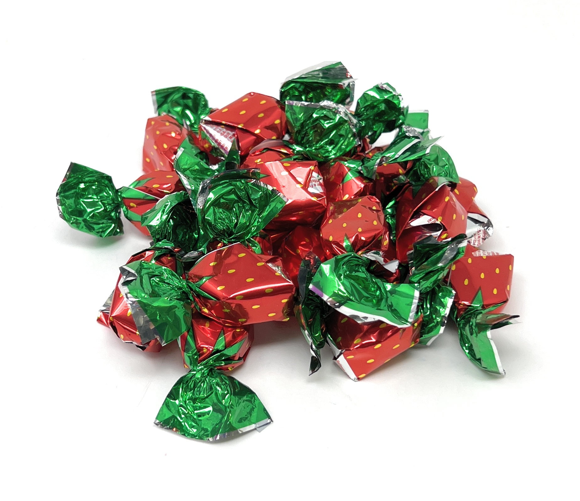 candyページ Zazers Pink Foiled Strawberry Candy | Kosher Candy | Sweet
