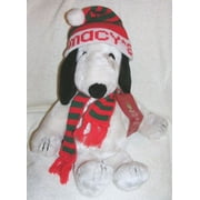 Peanuts 18 Macy's Plush Snoopy with Knit Hat and Scarf by Macy's Department Store