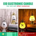thumbnail image 4 of 1 pieza de decoración de velas LED de Ramadán/Eid al-fitr islámico Mubarak Pony lámpara de aceite decoración de fiesta alimentada por batería, 4 of 7