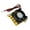 5V XH2.54, variant on Gold Aluminium Heatsink DC5V 12V 40mm 40x40x10mm Fan for Efficient Northbridge Chipset Cooling Devices