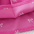 thumbnail image 6 of Glisme Cute Clothes For Girls O Neck Graphic Prints Short Sleeve Outfits Vest Tops Pleated Skirt Cute Little Girls Daily Wear Hot Pink, 6 of 6