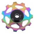 thumbnail image 1 of Tbest Mountain Bike Rear Derailleur Pulley 11T Rear Wheel Guide Roller Pulley Bearing Fittings Tension Wheel,Bike Accessory,Bike Wheel Guide Roller Pulley, 1 of 8