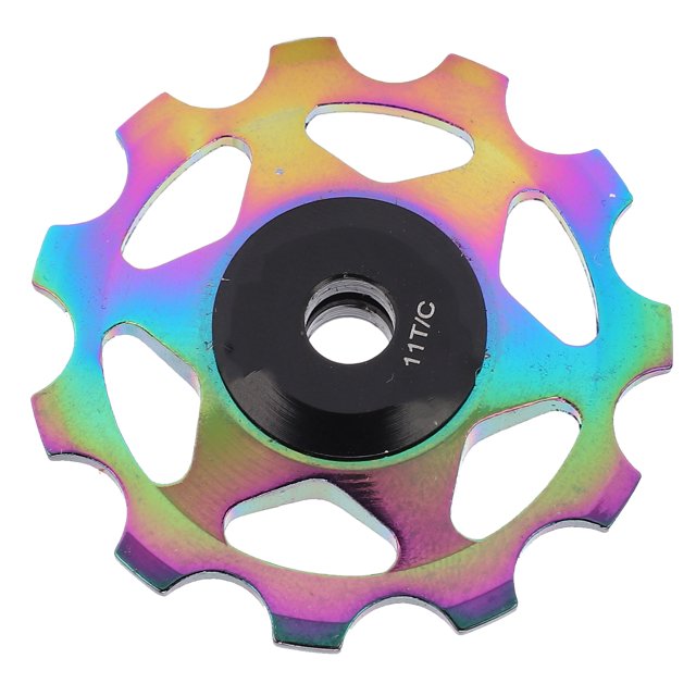 Tbest Mountain Bike Rear Derailleur Pulley 11T Rear Wheel Guide Roller Pulley Bearing Fittings Tension Wheel,Bike Accessory,Bike Wheel Guide Roller Pulley
