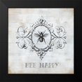 thumbnail image 2 of Robinson, Carol 12x12 Black Modern Framed Museum Art Print Titled - Bee Happy, 2 of 5
