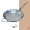 thumbnail image 6 of de Buyer - Mineral B Frying Pan - Nonstick Pan - Carbon and Stainless Steel - Induction-ready - 14", 6 of 6
