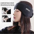 thumbnail image 3 of Nap Soundproof Earmuff Soft Noise Cancelling With Ear Plugs Eye Cover Set Plane Black, 3 of 4
