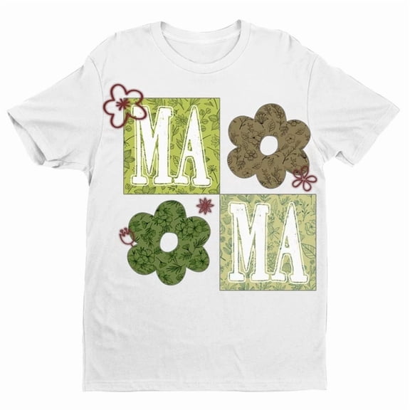 Mama Floral Shirt, Mama Shirt, Mom Life Shirt, Heart Shirt, Gift For Her Birthday Gifts; For Men & Women