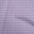 thumbnail image 1 of oneOone Cotton Flex Purple Fabric Animal Diy Clothing Quilting Fabric Print Fabric By Yard 40 Inch Wide, 1 of 5
