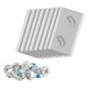 thumbnail image 2 of 8Pcs For Robomow RK Lawn Robot Stainless Steel Replacement Mower Blade,32*18.6*0.9mm, 2 of 4